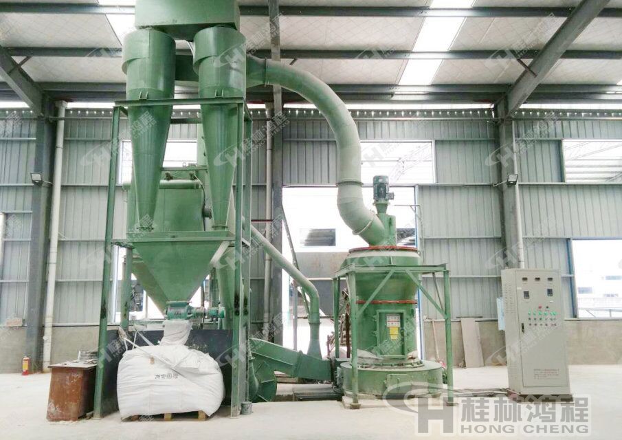 桂林鴻程雜鹵石雷蒙磨粉機(jī)，雜鹵石磨機(jī)，雜鹵石磨粉機(jī)-HC系列縱擺式磨粉機(jī)環(huán)保設(shè)備