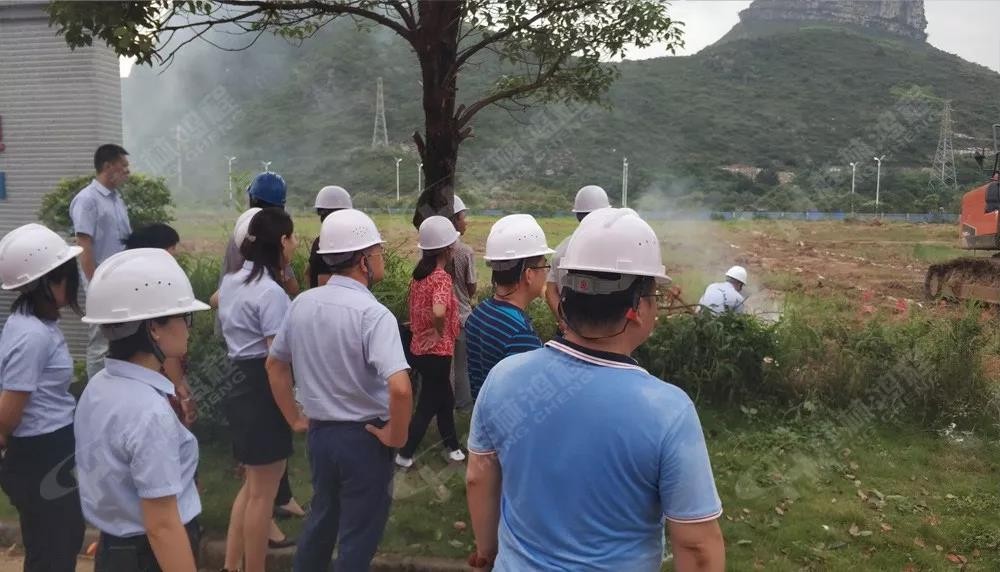 桂林鴻程機(jī)電設(shè)備有限公司廠區(qū)2#生產(chǎn)廠房開(kāi)工大吉！
